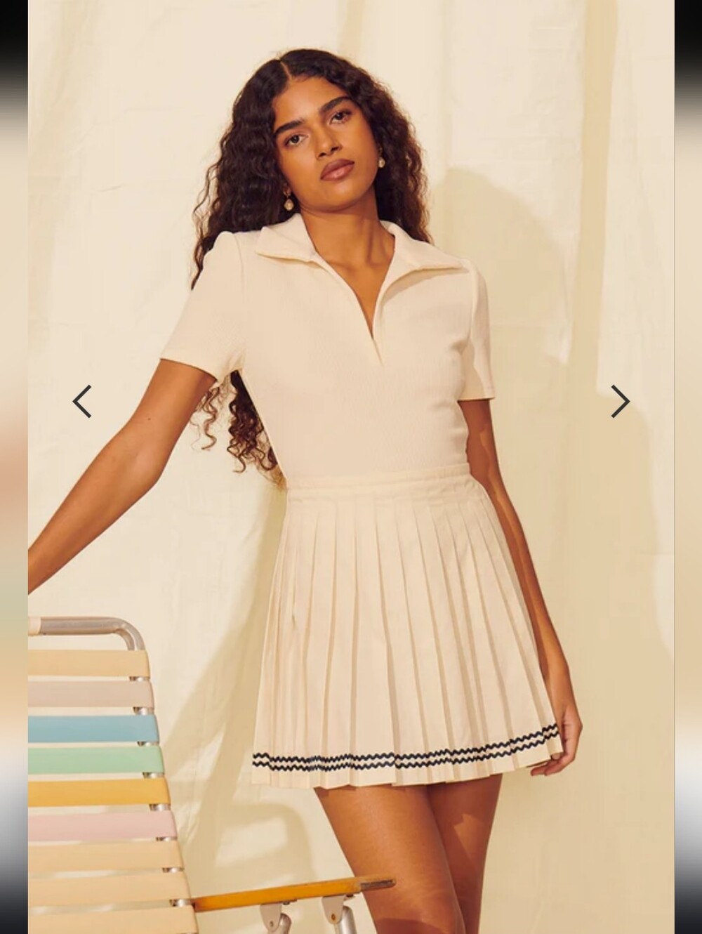 SAYLOR Aleigh Mini Dress in‎ Ivory